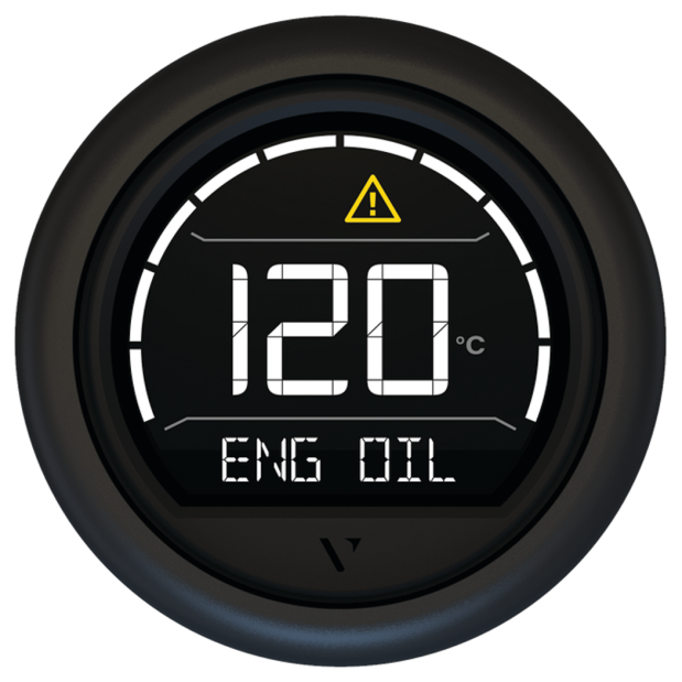 VL Digital 52 - Round Black Bezel