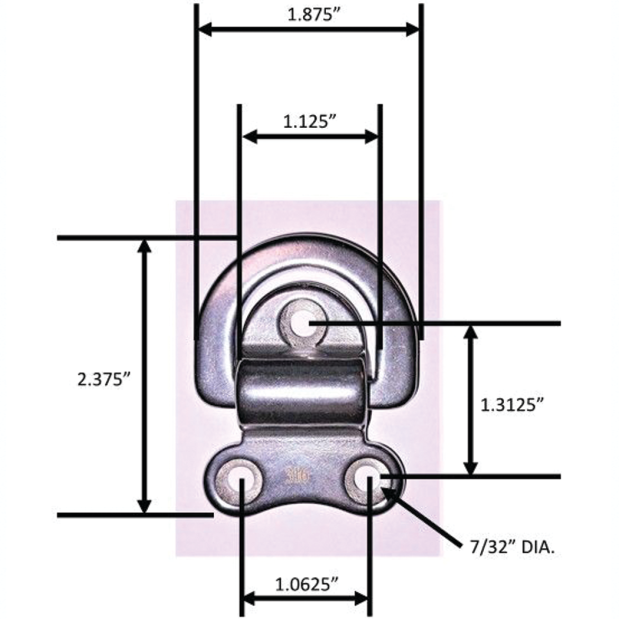 Folding Pad Eye