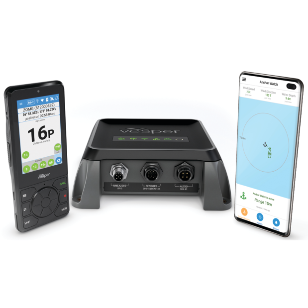 Optional Handsets of Vesper Cortex M1 SOTDMA SmartAIS Transponder Hub w/ Vessel Monitoring