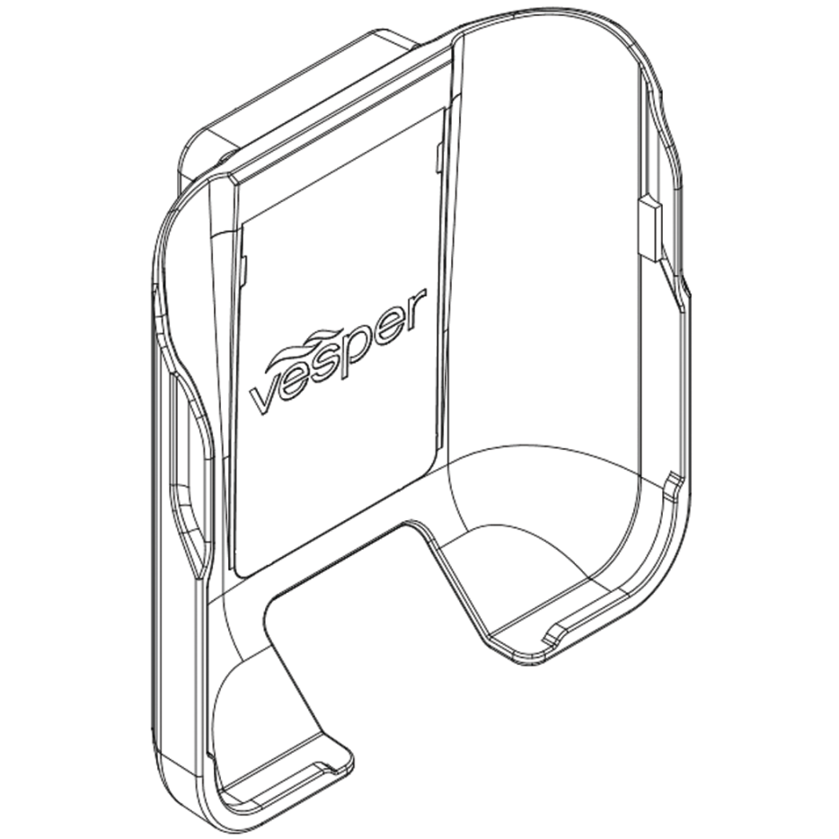 Non-powered Handset Cradle for Cortex H1 and H1P