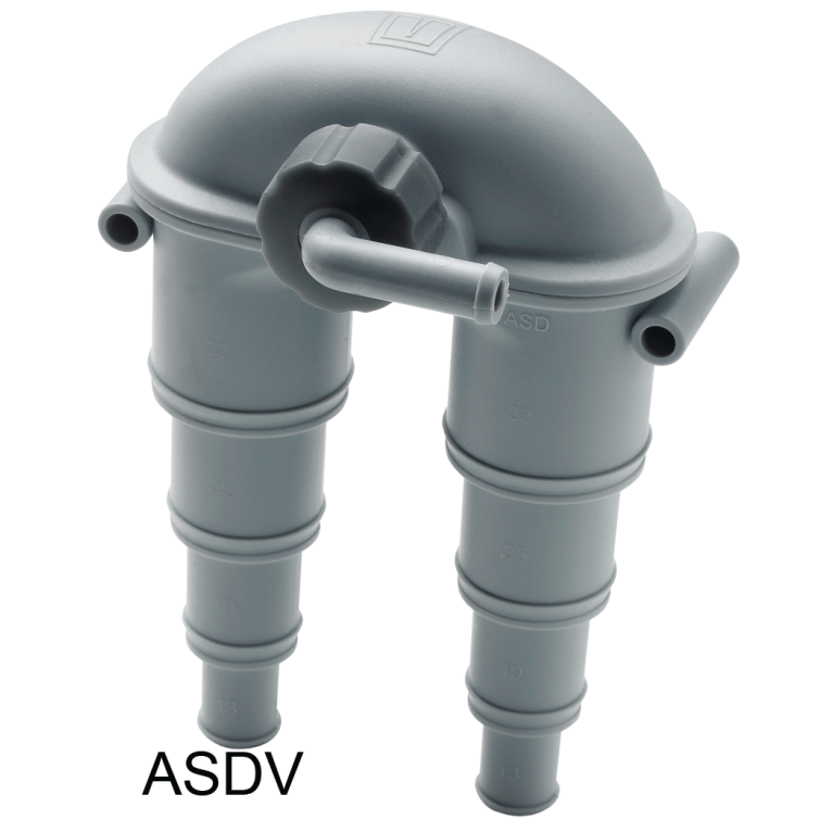 Anti Syphon Device with Rotating Valve of Vetus Exhaust Anti Syphon Valve - Vented Loop w/ Rotating Vent