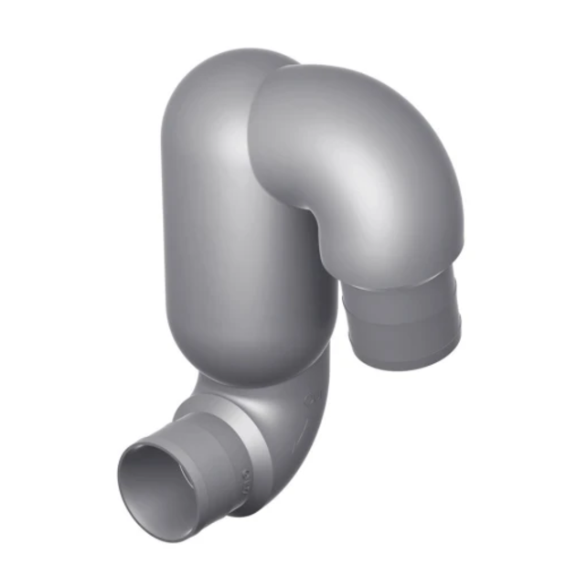lt7575 of Vetus Exhaust Gooseneck Riser - Large 3" In/Out - LT75
