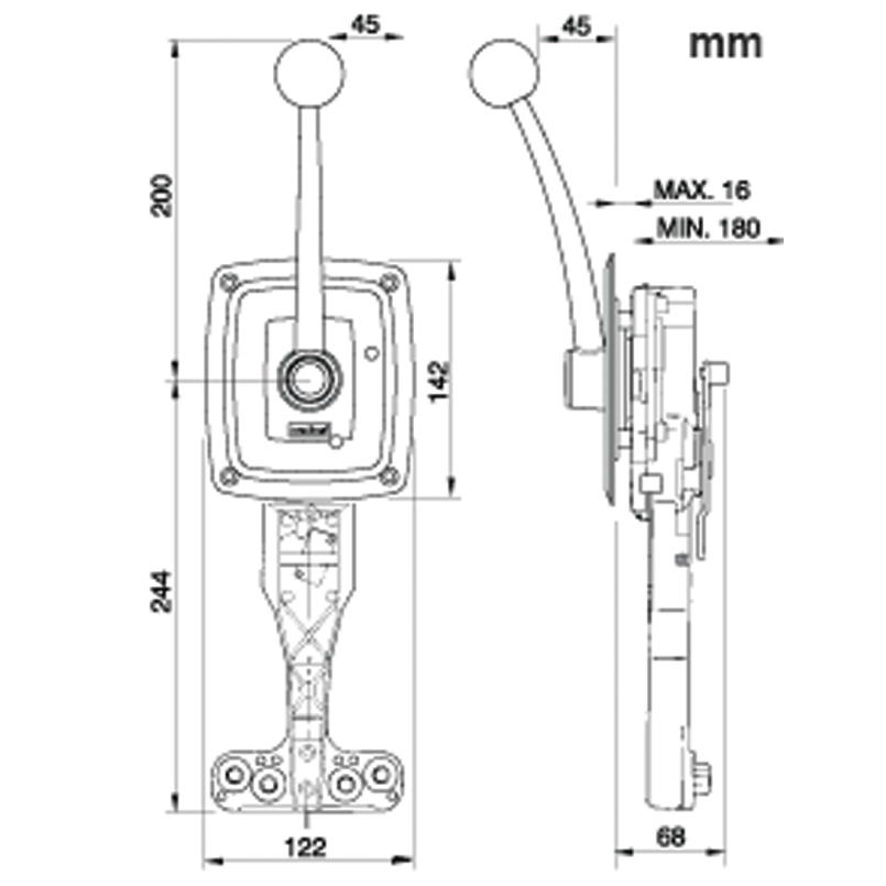 Vetus SISCO Single Engine Control