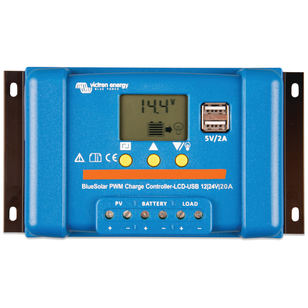 BlueSolar PWM Charge Controller LCD & USB 