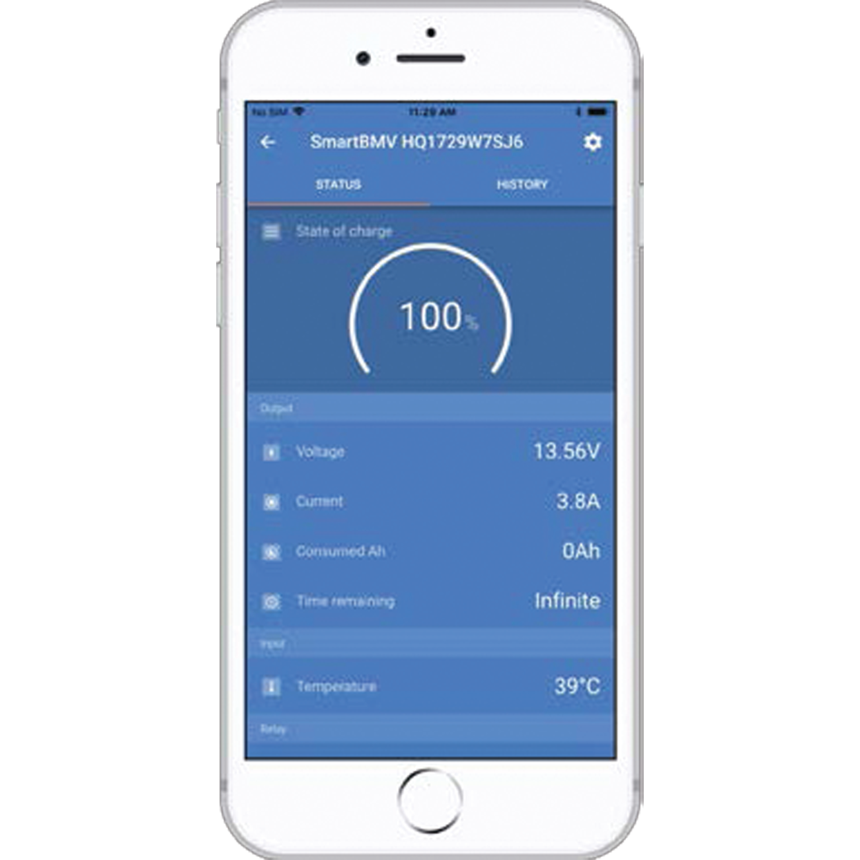 BMV-712 Smart Battery Monitor - Bluetooth Builtin