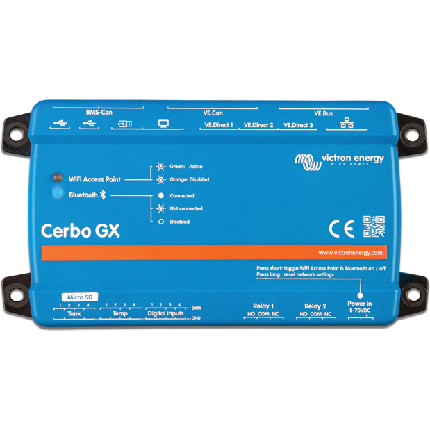 Cerbo GX - Panels and System Monitoring