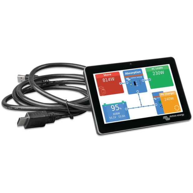 GX Touch 50 Display - Panels and System Monitoring