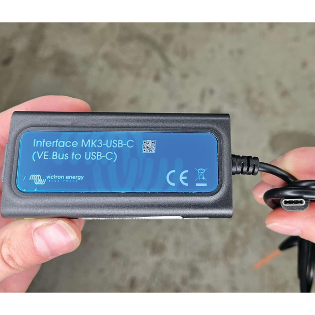 MK3-USB-C Interface - VE.Bus to USB-C Cable for GX Device Configuration 