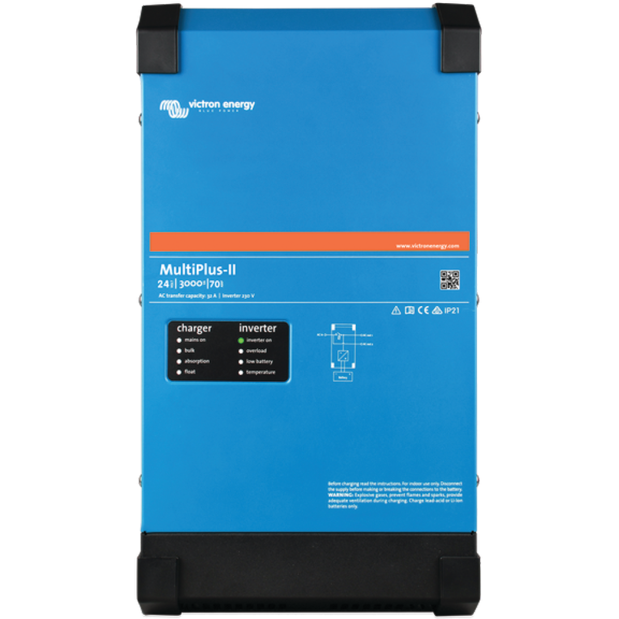 MultiPlus-II Inverter/Charger 24/3000/70-50 (UL 485)