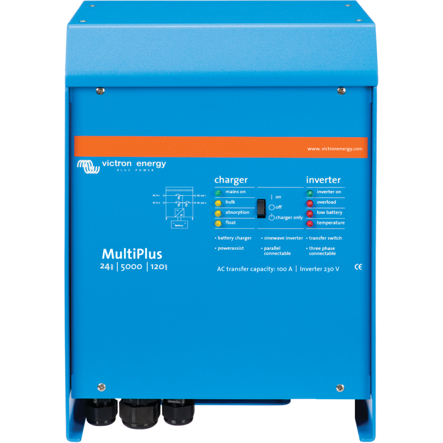 3000W MultiPlus Inverter / Chargers - 12V or 24V Models