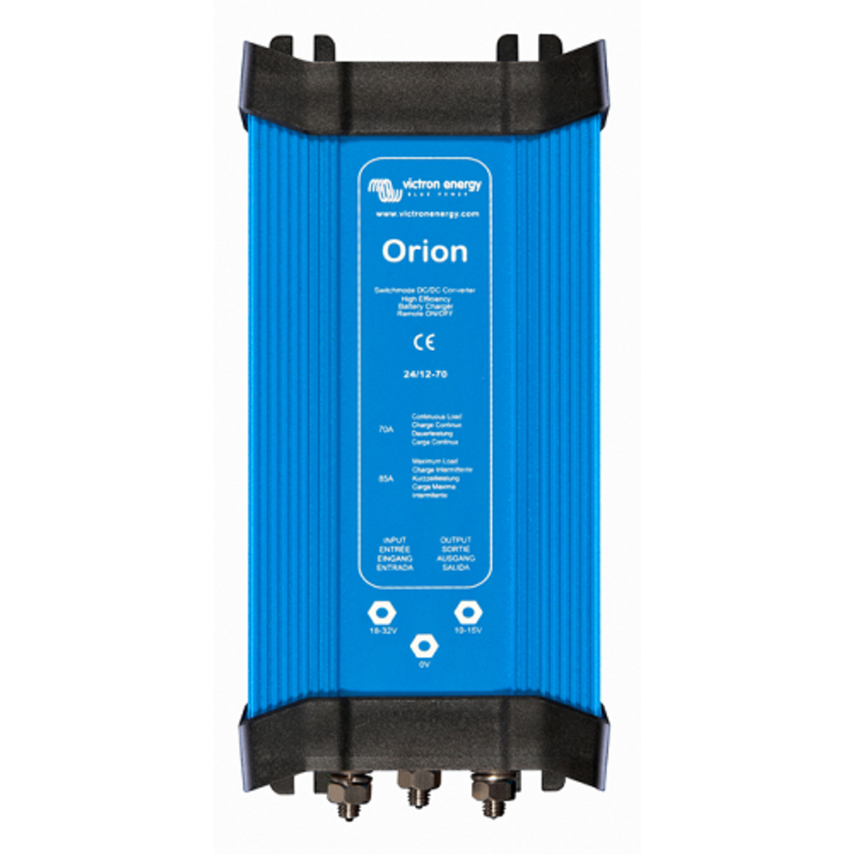 Top View of Victron Energy Orion DC to DC Converter - 24/12-70A Non-isolated, High power