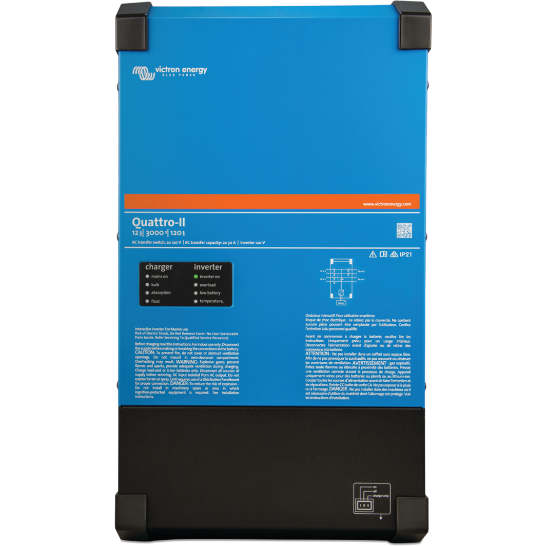 Quattro-II 2x 120V Inverter/Charger
