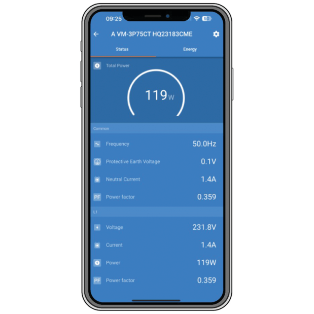 Victron VM-3P75CT Energy Meter