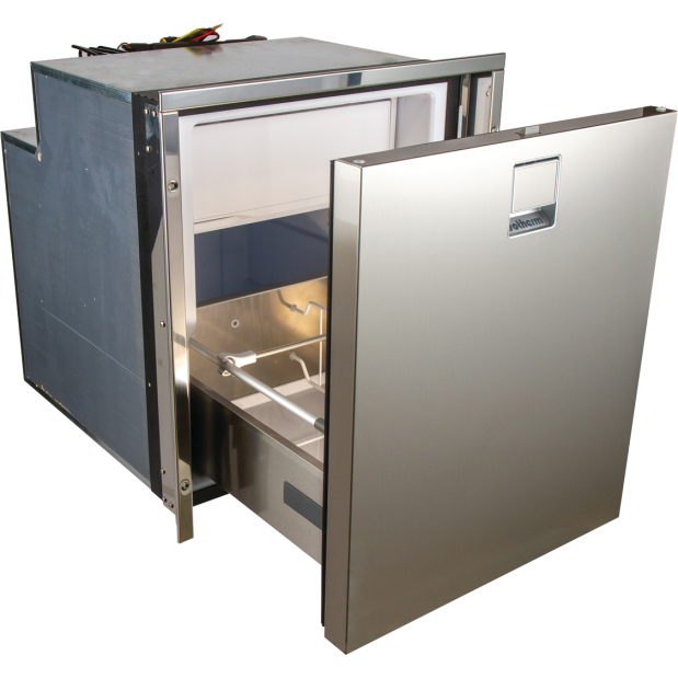 Drawer Clean Touch Stainless Steel Refrigerator with Freezer 