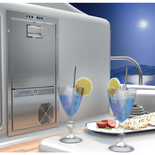 Vitrifrigo OCX2 Icemaker CL Model with Flush Door in Use