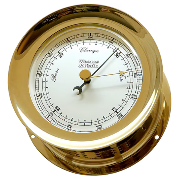 200700 of Weems & Plath Atlantis Barometer - Brass