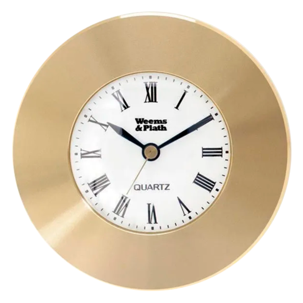 610500 of Weems & Plath Brass Chart Weight - with Integral Clock