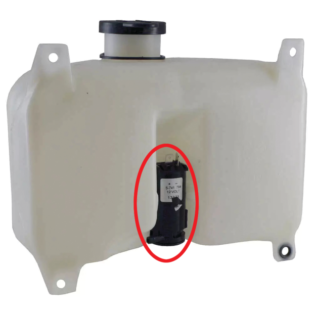 Replacement Pump for Windshield Washer Reservoirs