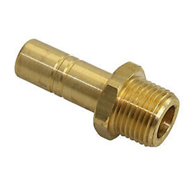 wx1563 of Whale Quick Connect Fittings - Stem Adapter - 15mm Tubing x 3/8" NPT Male (Brass)