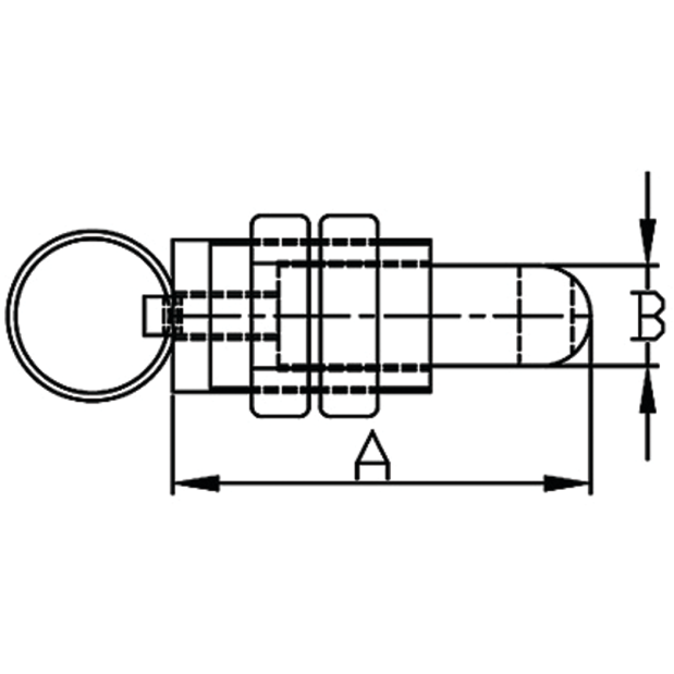 316 SS Cast Hatch Lock Fastener