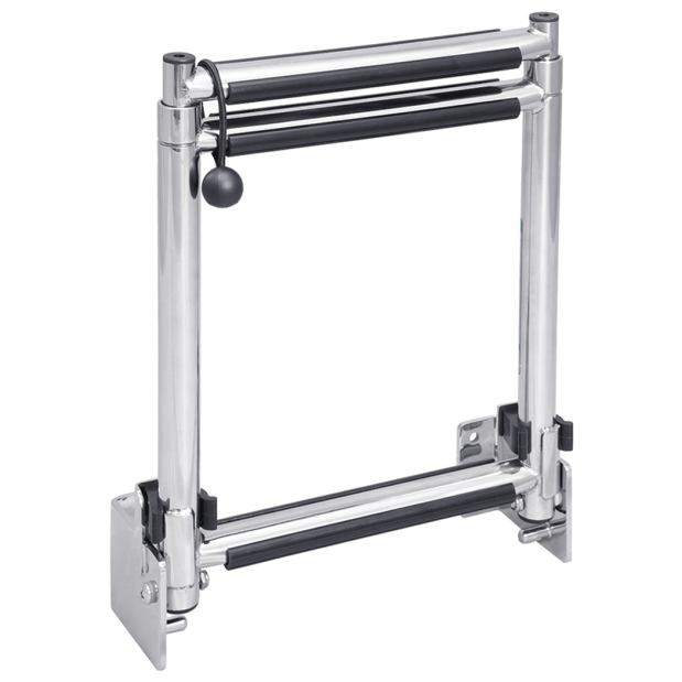Stainless Steel Transom Fold Out Ladder