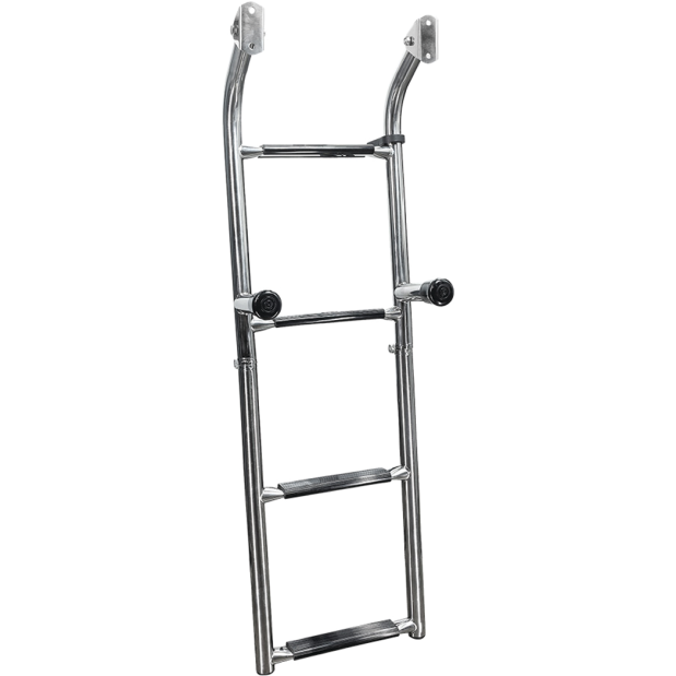 Stainless Steel Transom Folding 4 Step Ladder