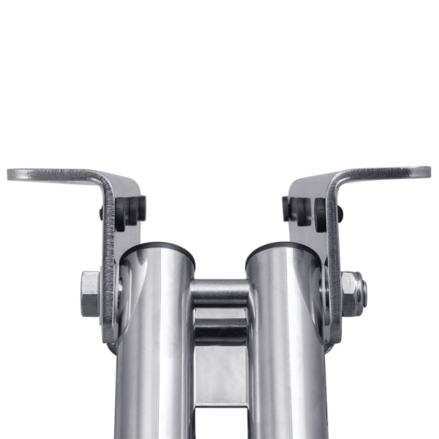 Telescoping Under Platform Dive Ladder - Stainless Steel