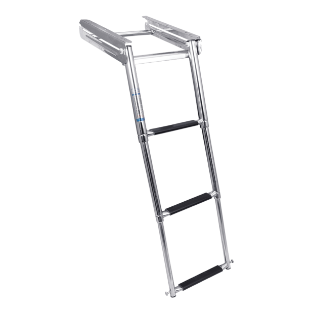 Under Platform Ladder, Spring Loaded - Stainless Steel