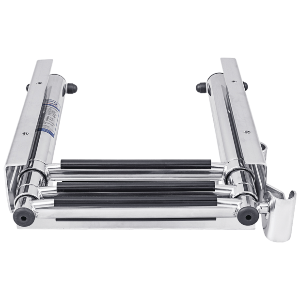 Under Platform Ladder with Quick Release Latch - Stainless Steel