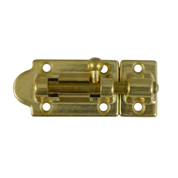 s585b of Whitecap Industries Brass Barrel Bolts for Teak Cockpit Pedestal Mount Table