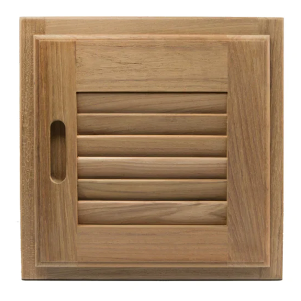 60720 of Whitecap Industries Louvered Door & Frame