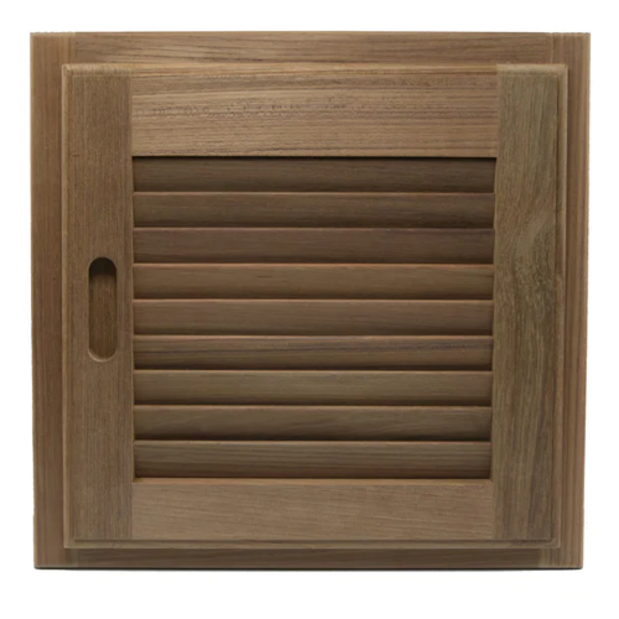 60722 of Whitecap Industries Louvered Door & Frame