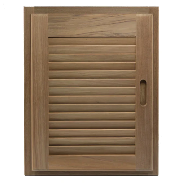 60725 of Whitecap Industries Louvered Door & Frame