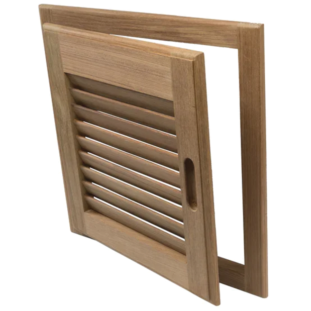 Louvered Door & Frame