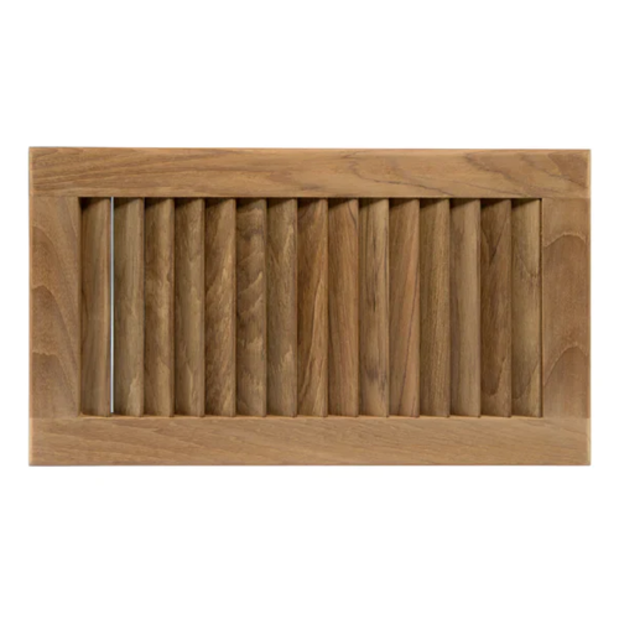 60710 of Whitecap Industries Louvered Teak Vents