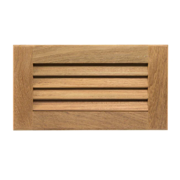 60714 of Whitecap Industries Louvered Teak Vents