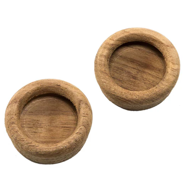 60127 of Whitecap Industries Round Teak Drawer Pul