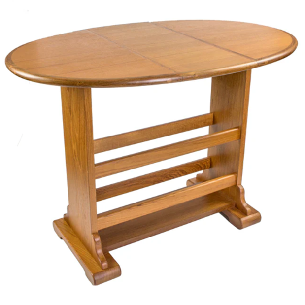 60055 of Whitecap Industries Small Drop Teak Leaf Table