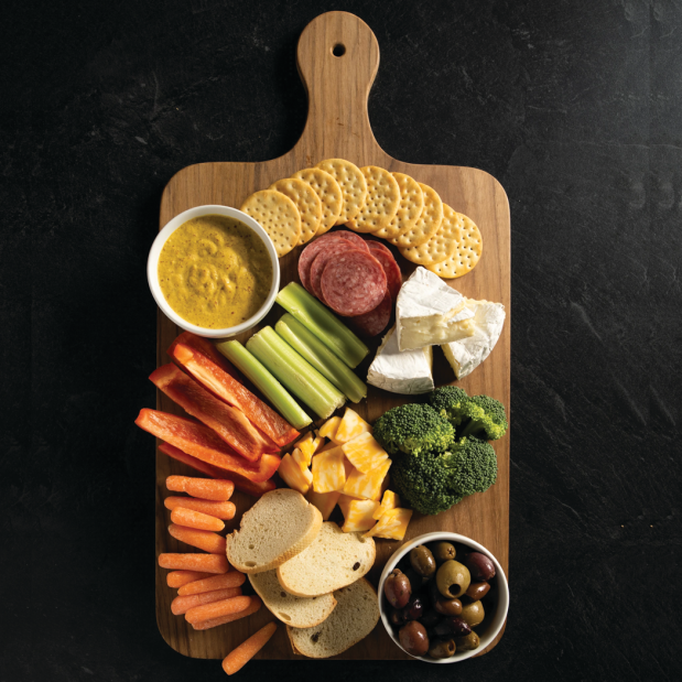 Solid Teak Gourmet Serving Boards