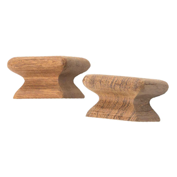 60130-side of Whitecap Industries Square Drawer Knob