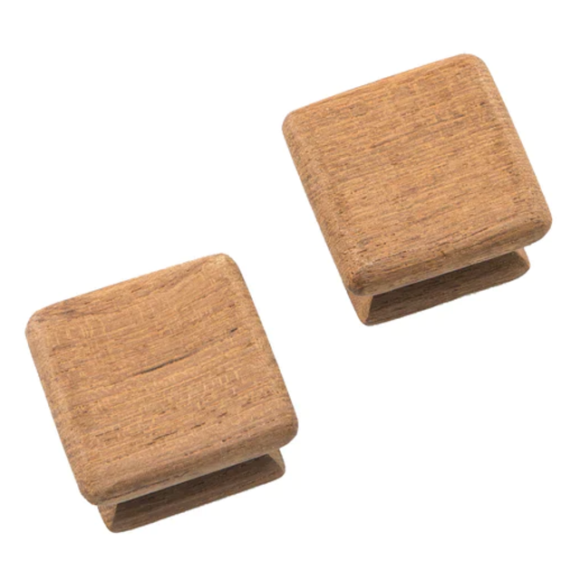 top of Whitecap Industries Square Drawer Knob
