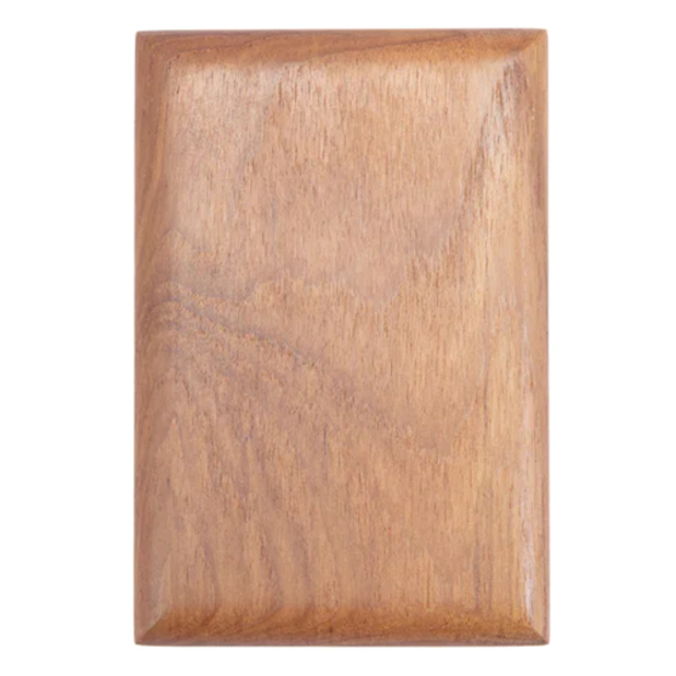 60174 of Whitecap Industries Teak Blank Outlet Cover