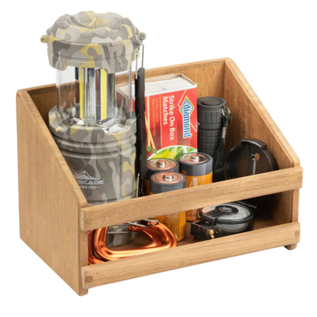 in use of Whitecap Industries Teak CD Rack