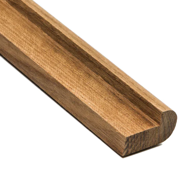 60835 of Whitecap Industries Teak Edge Molding - Straight Length