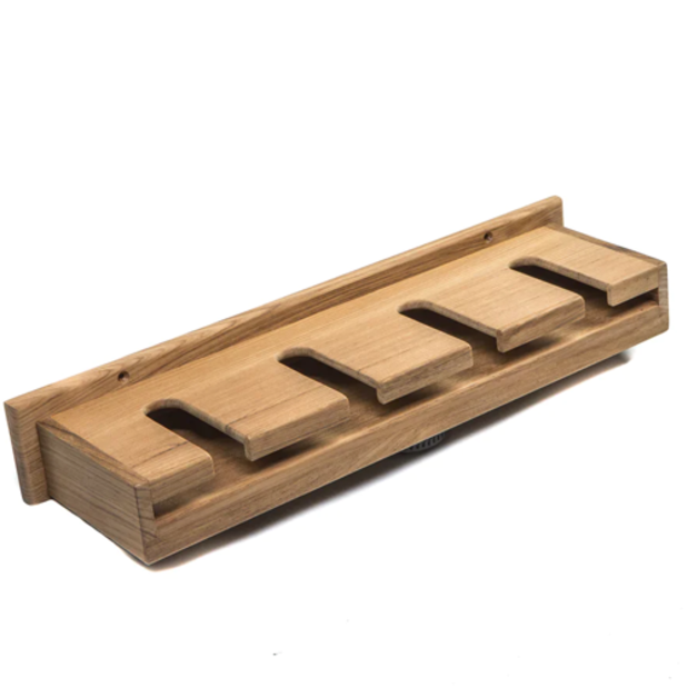62426 of Whitecap Industries Wineglass Rack with Shelf