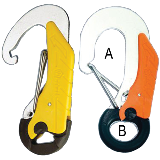 Large Mouth Double Action Tether Safety Hook