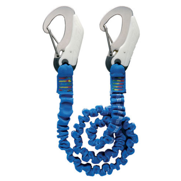7005 of Wichard Basic Harness Tether - 2 Double Action Safety Hooks, Elastic Webbing