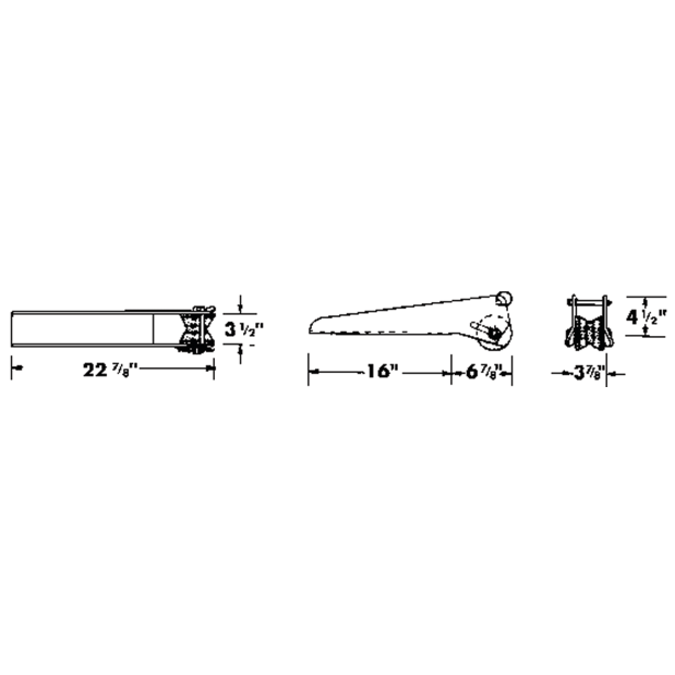 Stainless Steel Universal Anchor Roller&frasl;Mount