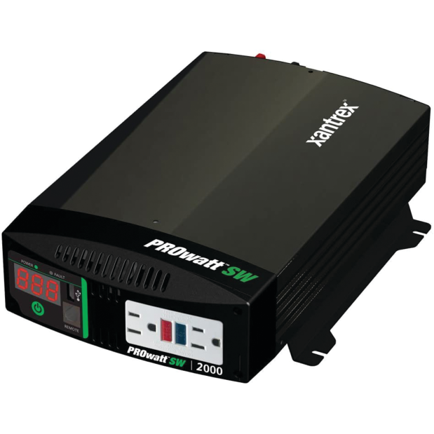 1800W PROwatt SW True Sine Wave Inverter - 12V DC Input, 120V AC Output