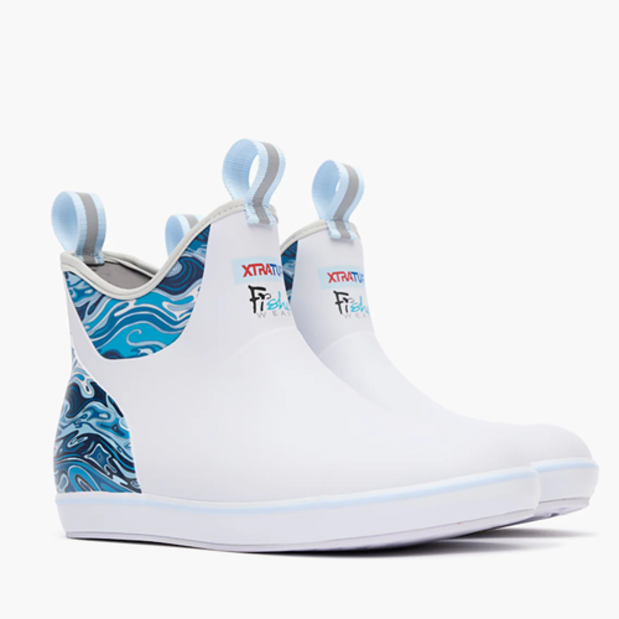 pair of Xtratuf Women's Fishe Wear Ankle Deck Boot